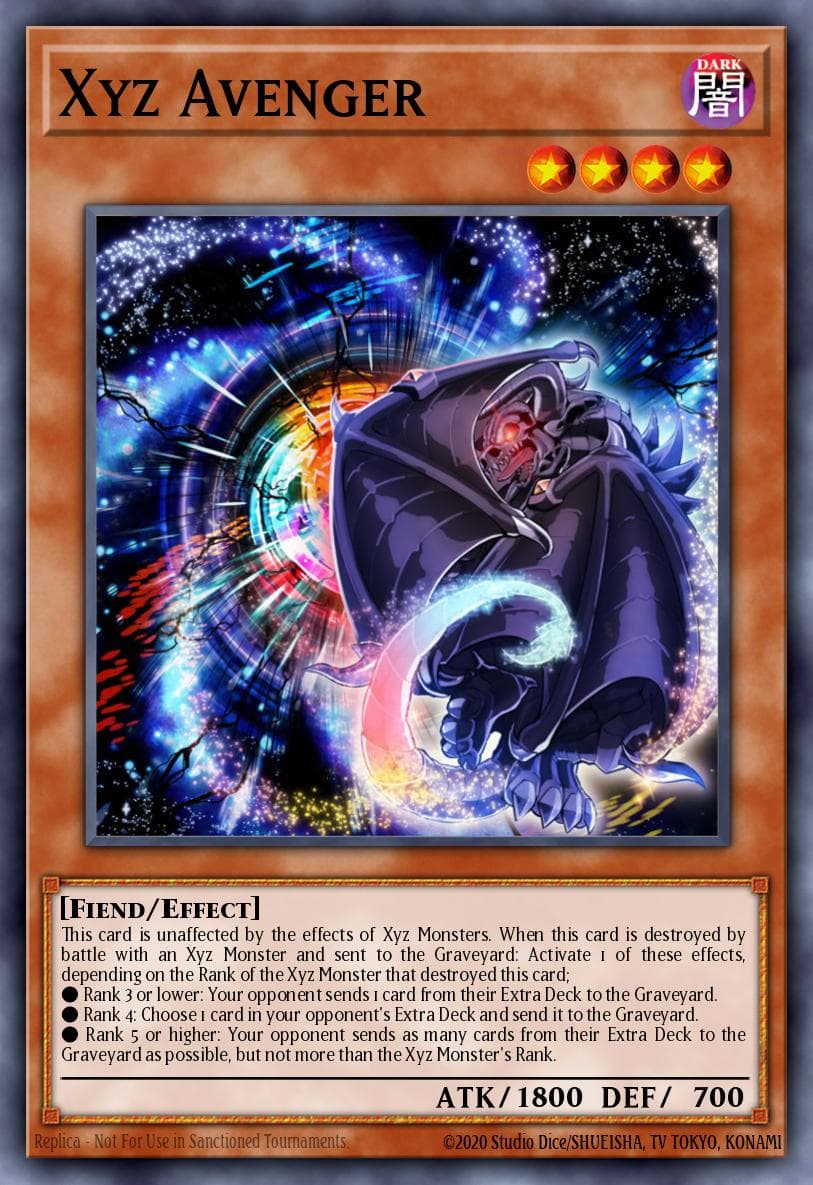 Xyz Avenger Legacy of the Valiant: Deluxe Edition card