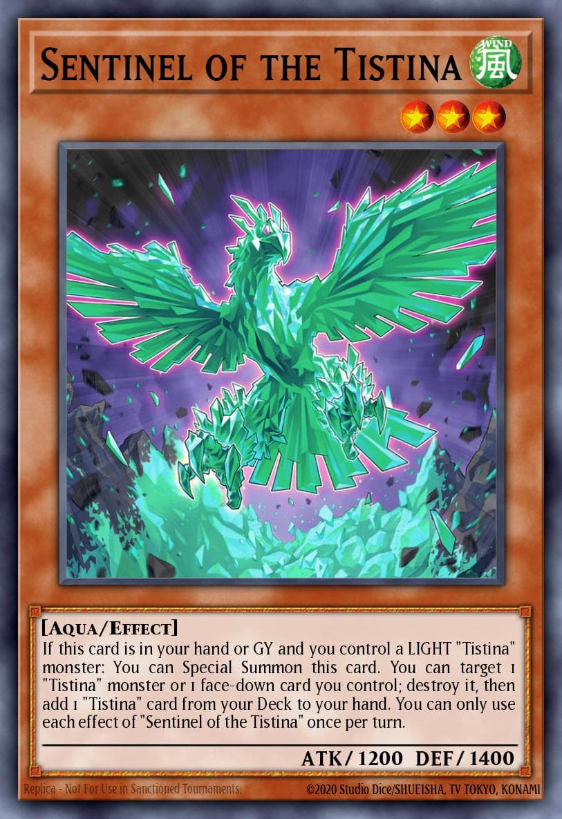 提斯蒂娜的哨兵 遊戲王 card