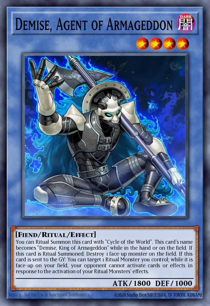 Demise, Agent of Armageddon Cybernetic Horizon Special Edition card