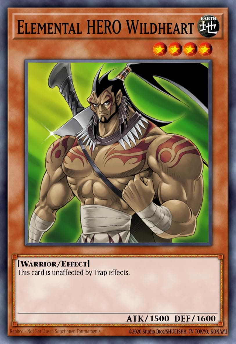 Elemental HERO Wildheart Duelist Pack: Jaden Yuki 2 card