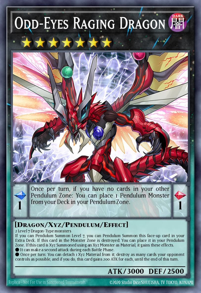 Odd-Eyes Raging Dragon 2017 Mega-Tin Mega Pack card