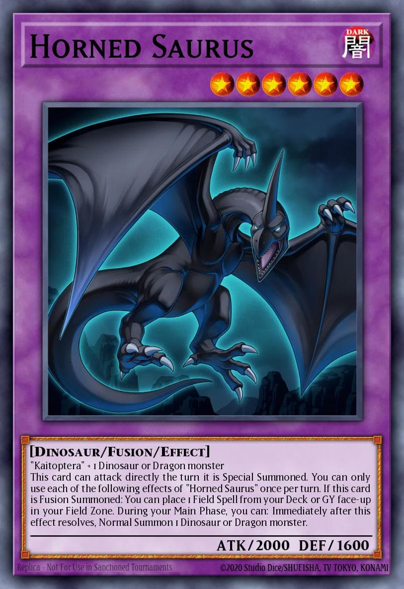 Horned Saurus 25th Anniversary Tin: Dueling Mirrors card