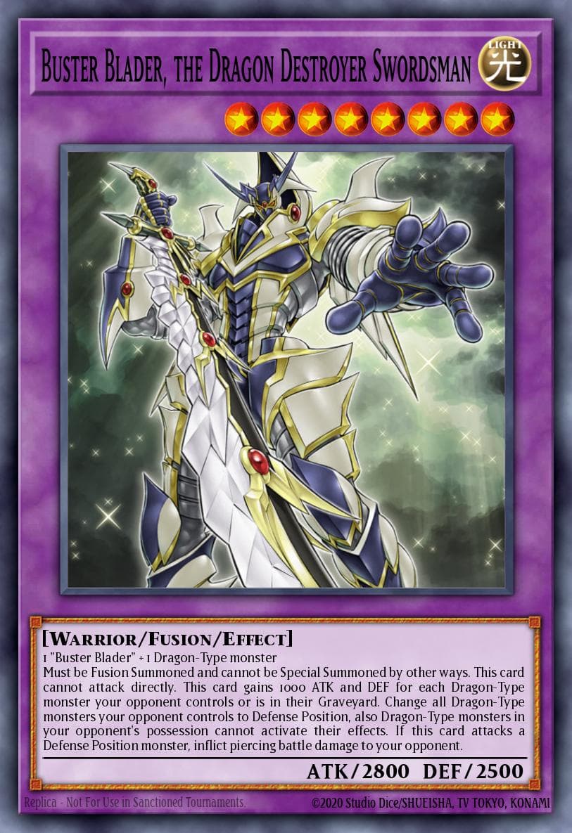 Buster Blader, the Dragon Destroyer Swordsman 2016 Mega-Tin Mega Pack card
