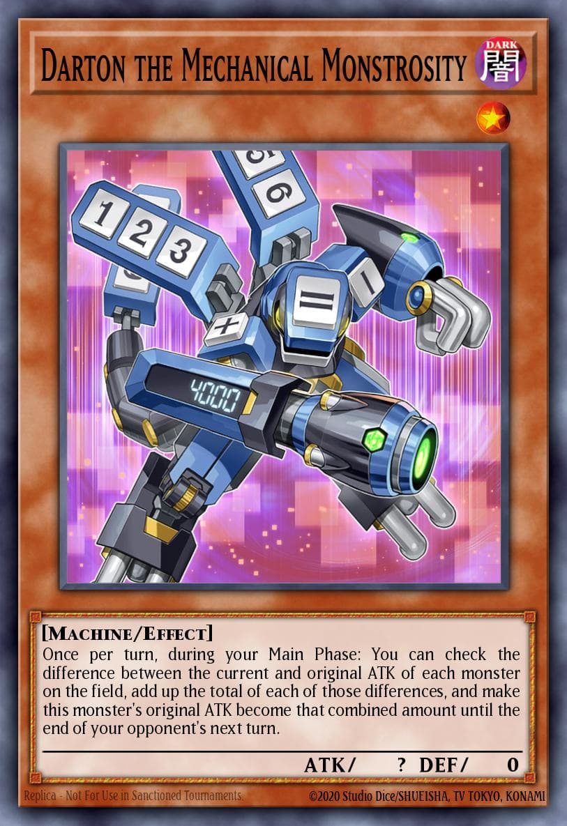 Darton the Mechanical Monstrosity Battle of Chaos card