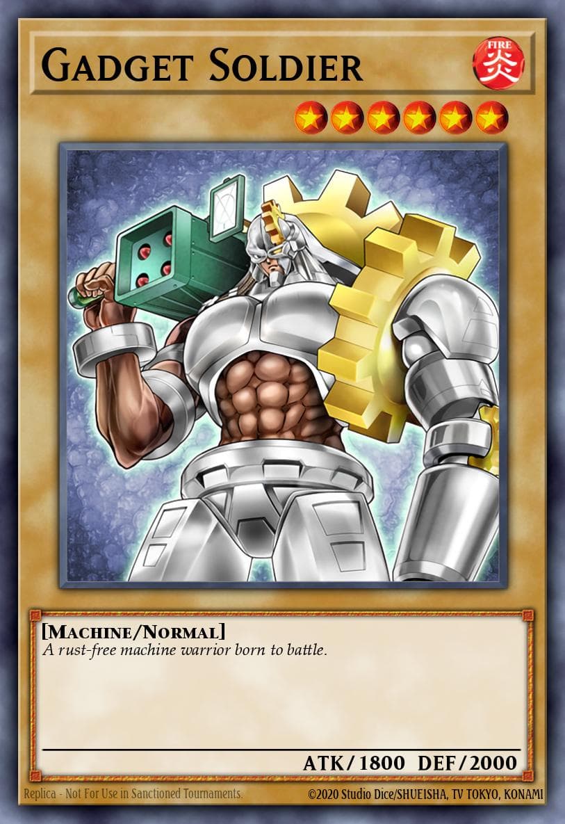 Gadget Soldier Labyrinth of Nightmare card