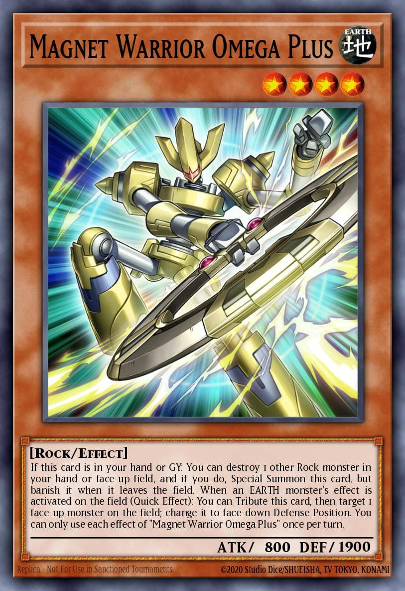 Magnet Warrior Omega Plus Maze of Muertos card