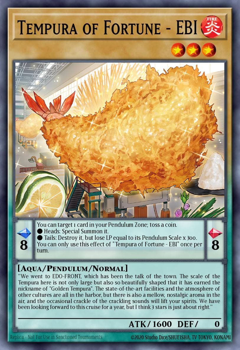 Tempura of Fortune - EBI Supreme Darkness card
