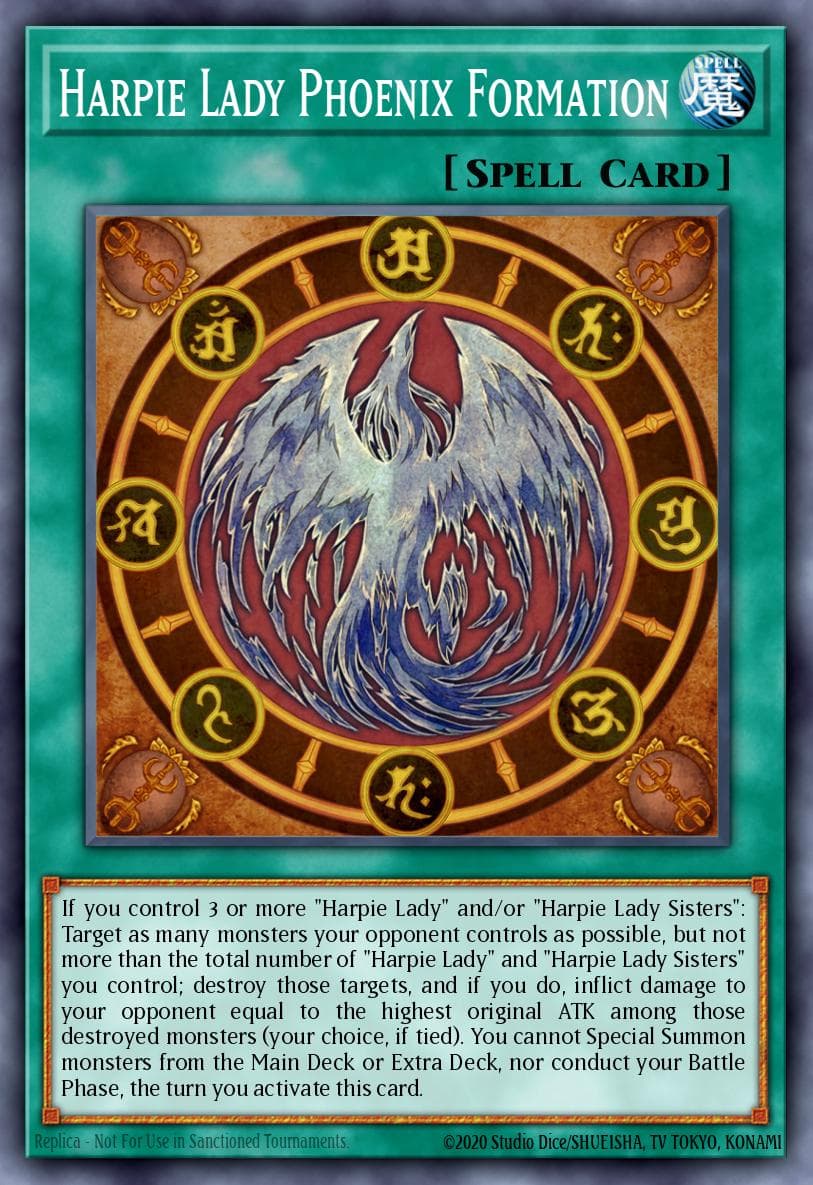 Harpie Lady Phoenix Formation Legendary Duelists: Season 2 card