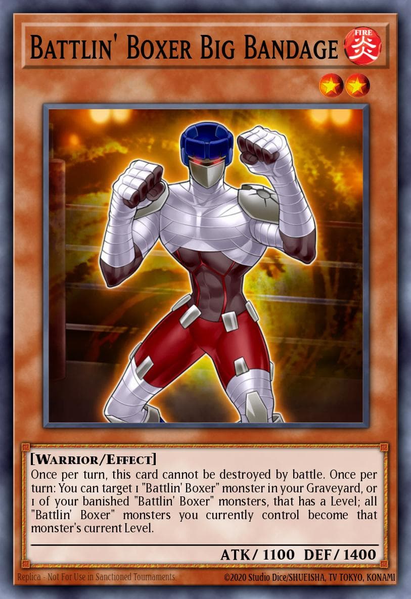 Battlin' Boxer Big Bandage Primal Origin: Deluxe Edition card