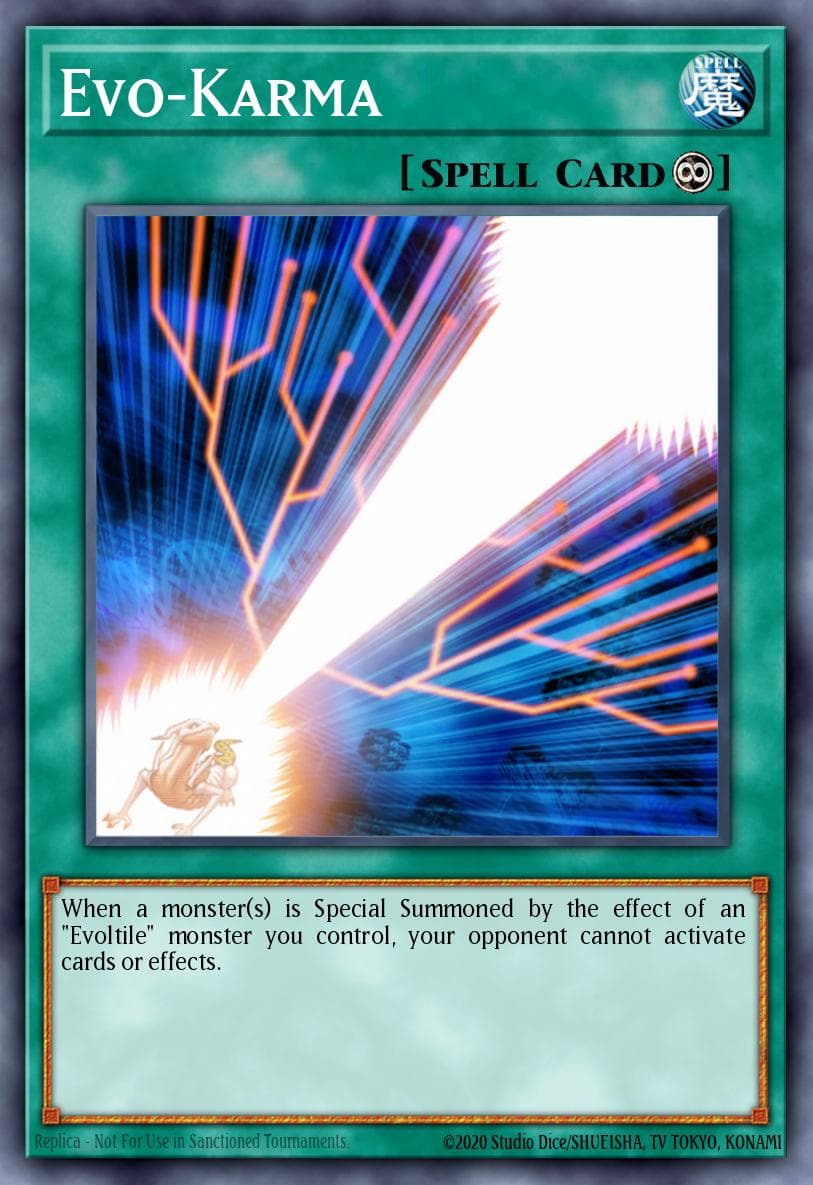 Evo-Karma Photon Shockwave Sneak Peek Participation Card card