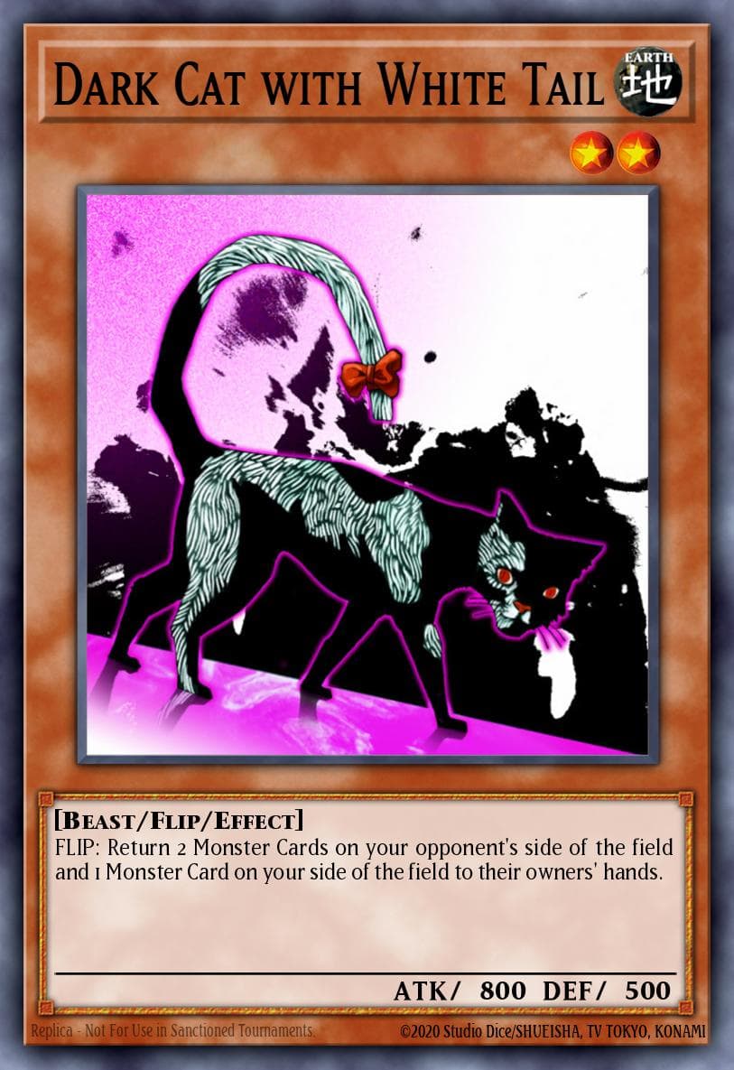 Dark Cat with White Tail Dark Revelation Volume 1 card