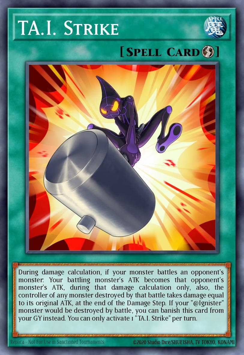 TA.I. Strike Ignition Assault Special Edition card