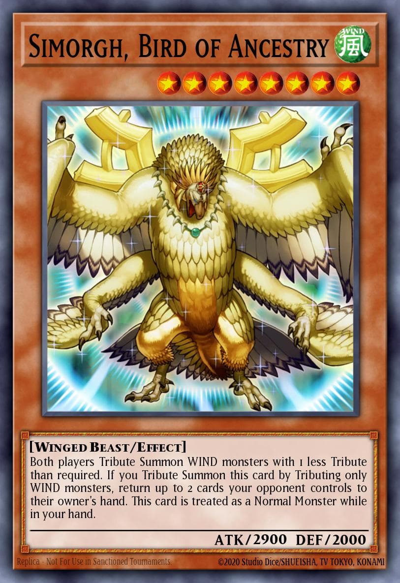 Simorgh, Bird of Ancestry OTS Tournament Pack 18 (POR) card