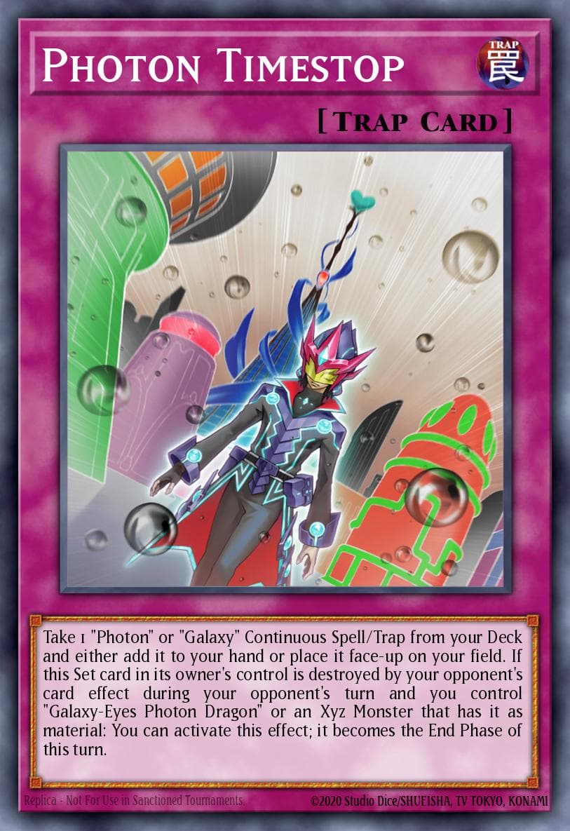 Photon Timestop 25th Anniversary Tin: Dueling Mirrors card
