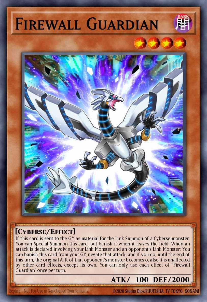 Firewall Guardian Dark Neostorm Special Edition card