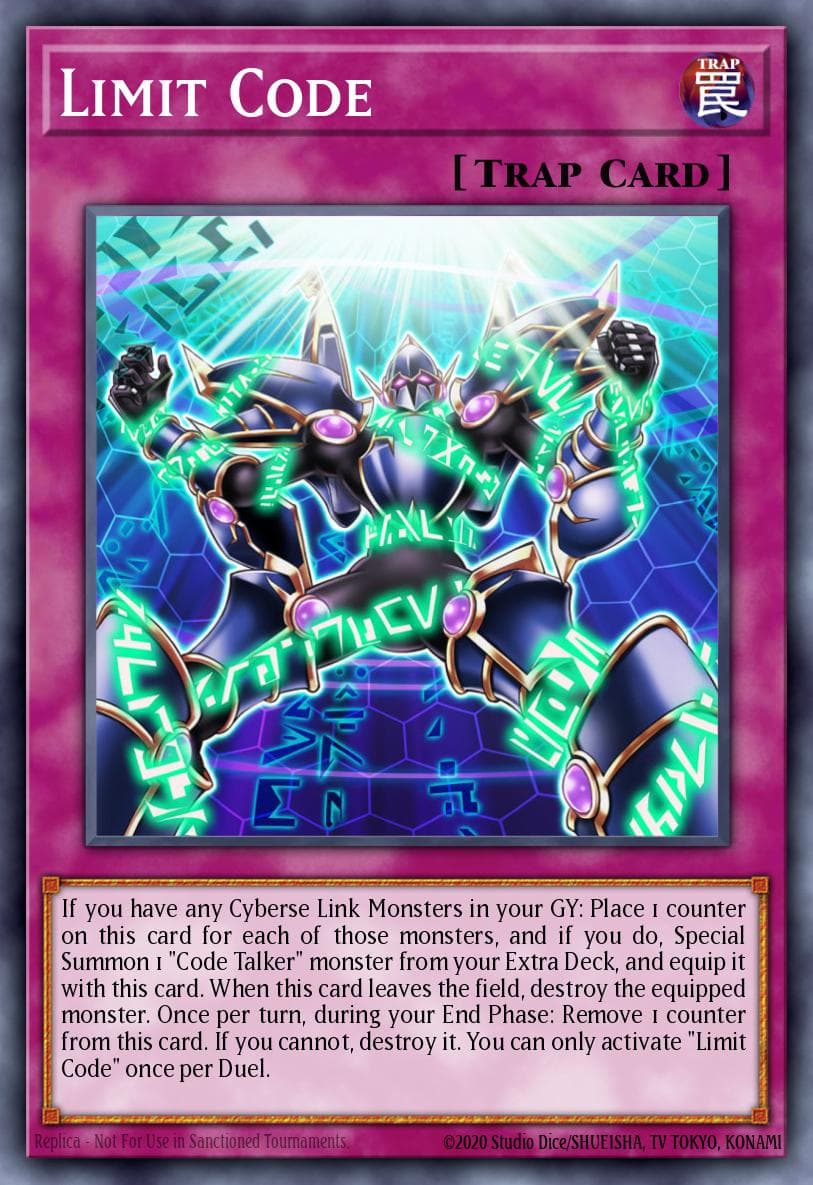 Limit Code Flames of Destruction Special Edition card
