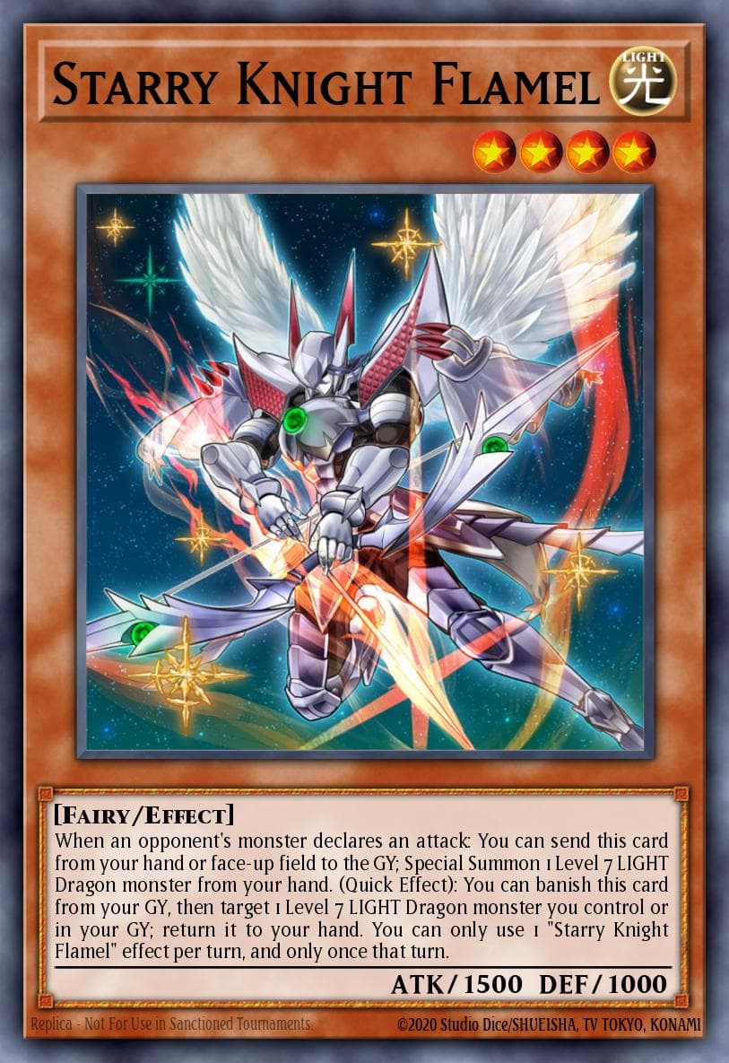 Starry Knight Flamel Ghosts From the Past card