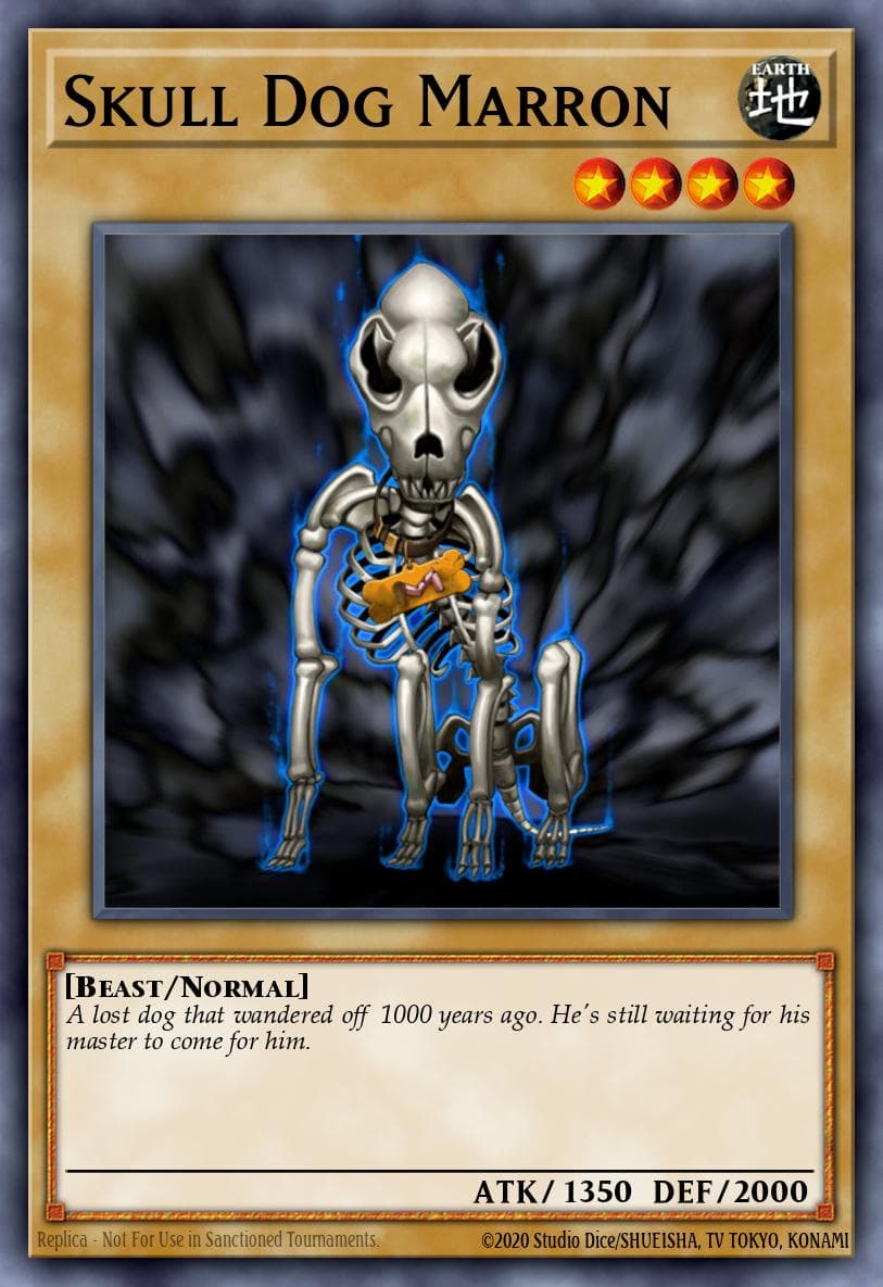 Skull Dog Marron Dark Revelation Volume 3 card