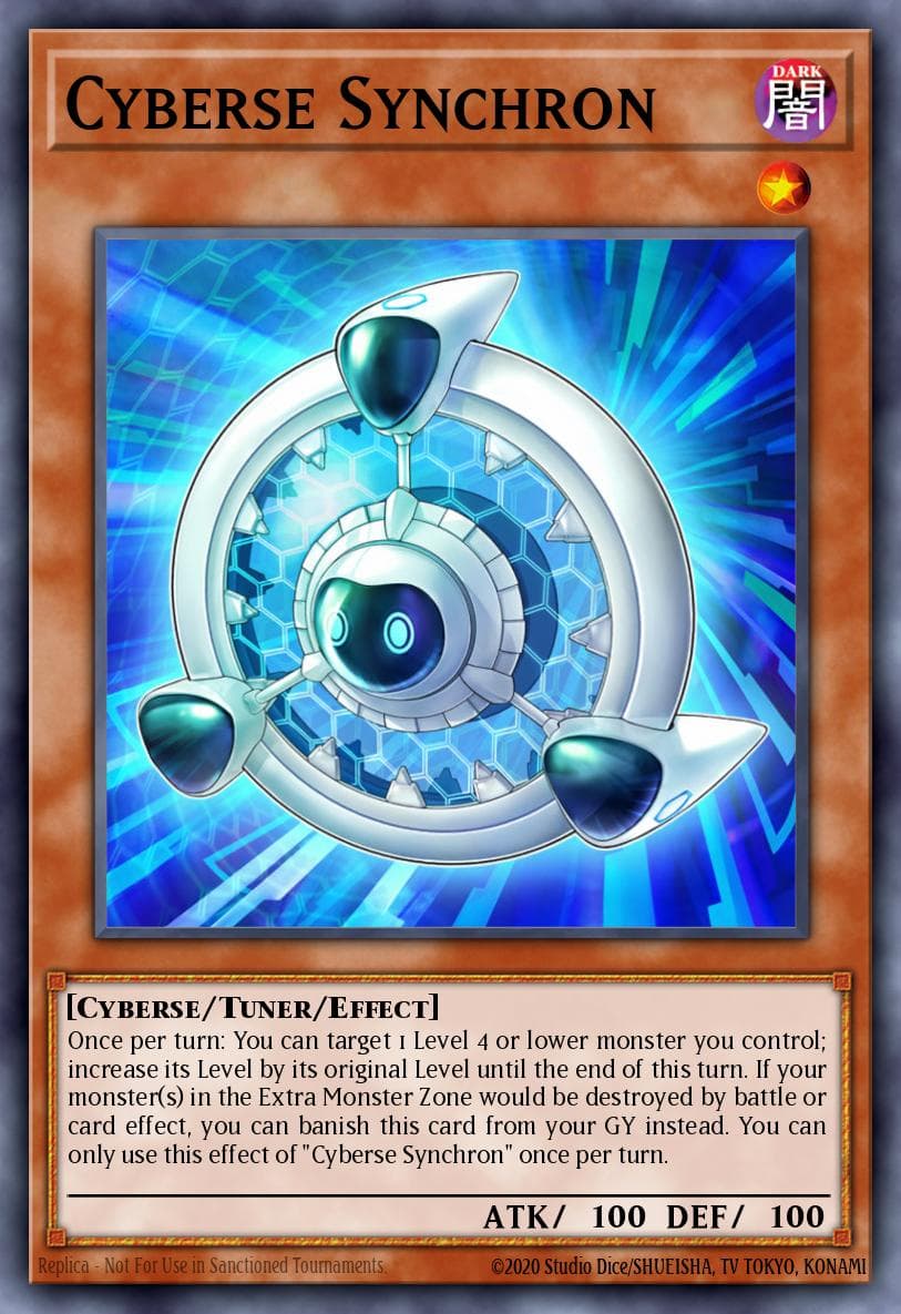 Cyberse Synchron Savage Strike Special Edition card