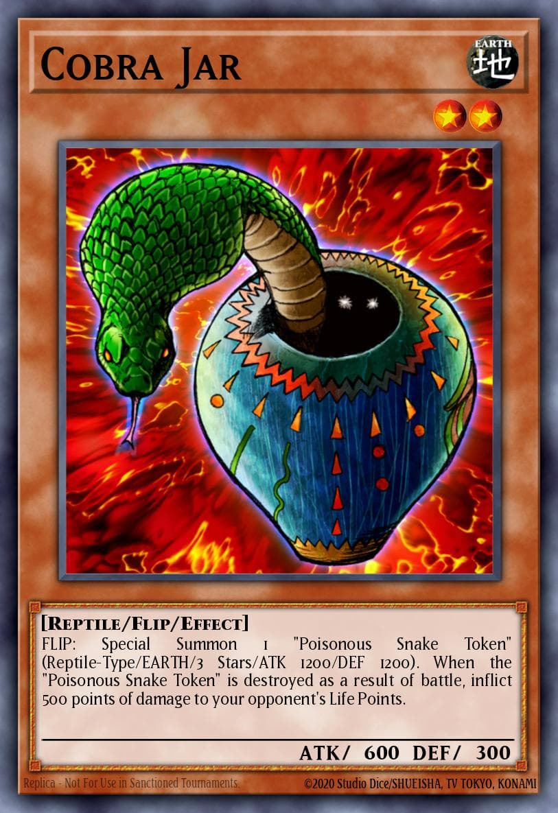 Cobra Jar Pharaonic Guardian card