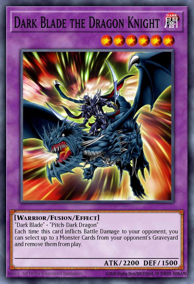 Dark Blade the Dragon Knight Dark Revelation Volume 3 card