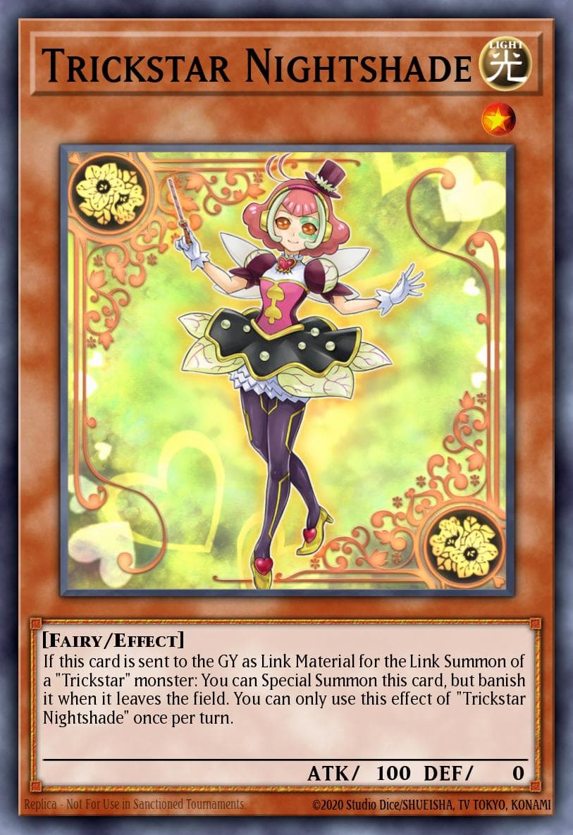 Trickstar Nightshade Flames of Destruction Special Edition card