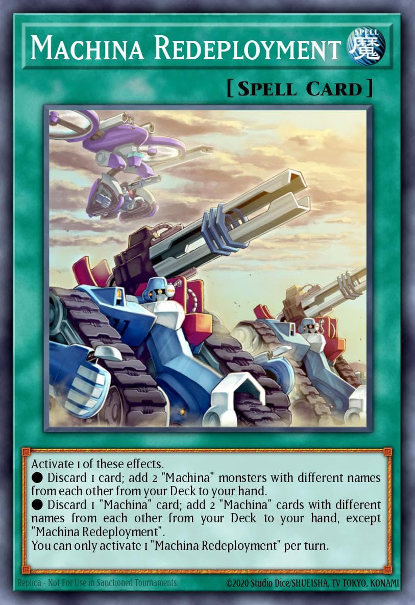 Machina Redeployment Structure Deck: Mechanized Madness card