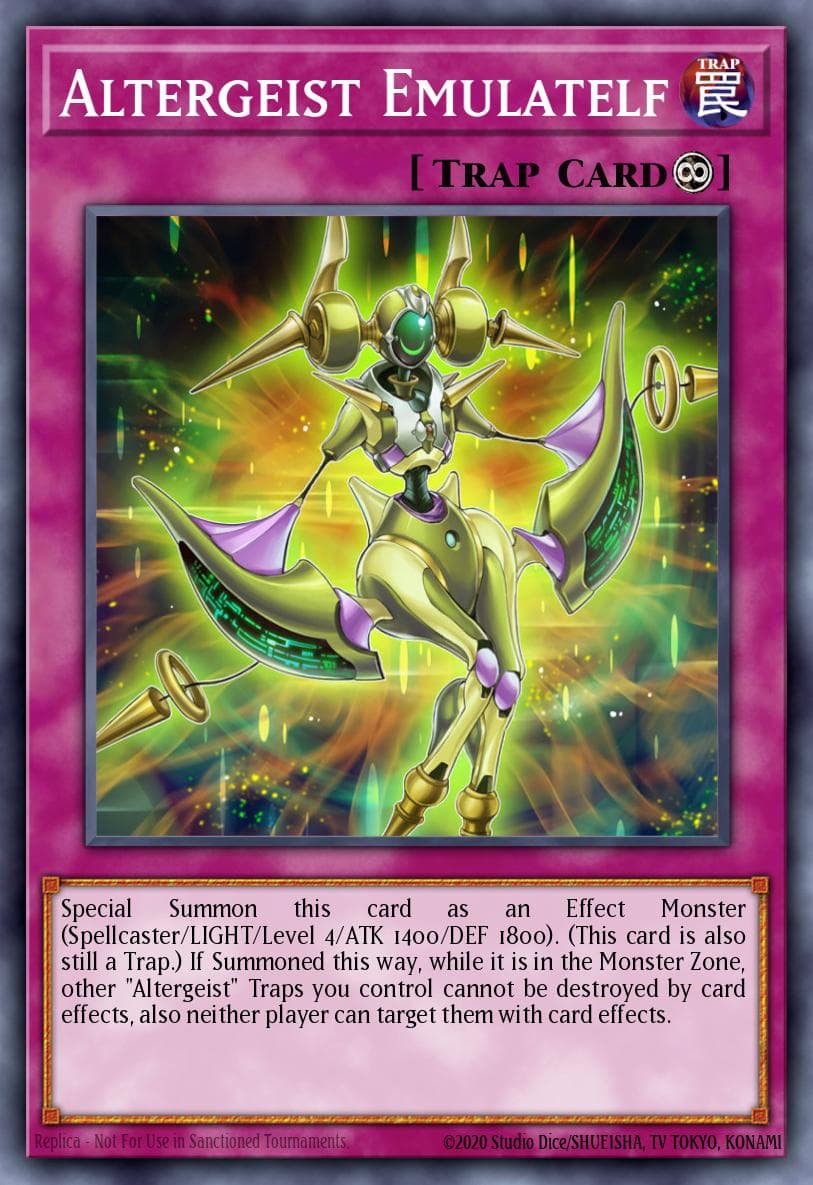 Altergeist Emulatelf Flames of Destruction Special Edition card