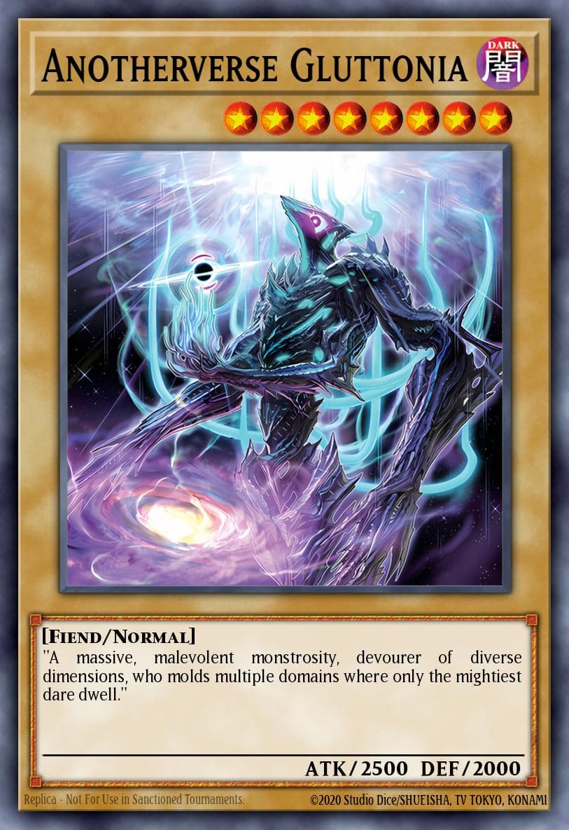 Anotherverse Gluttonia 遊戲王 card