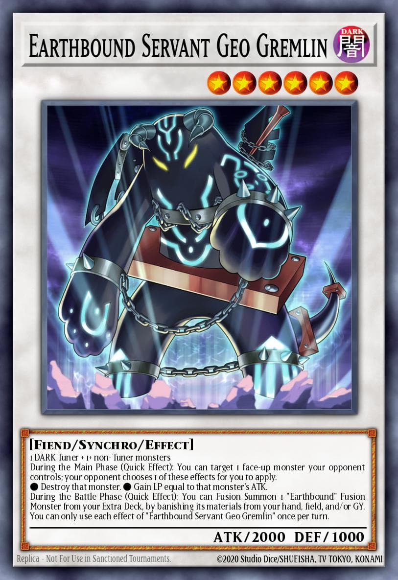 Earthbound Servant Geo Gremlin Maze of Millennia card
