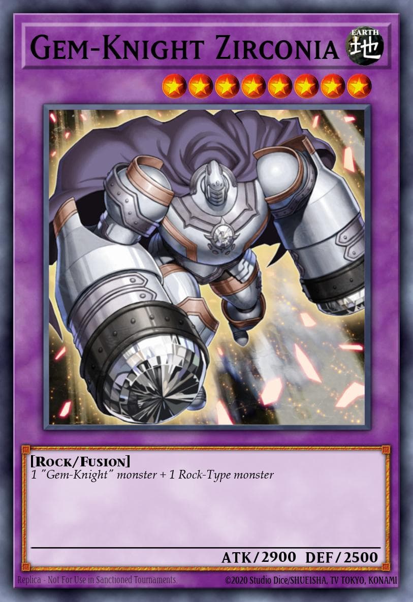Gem-Knight Zirconia Battles of Legend: Monster Mayhem card