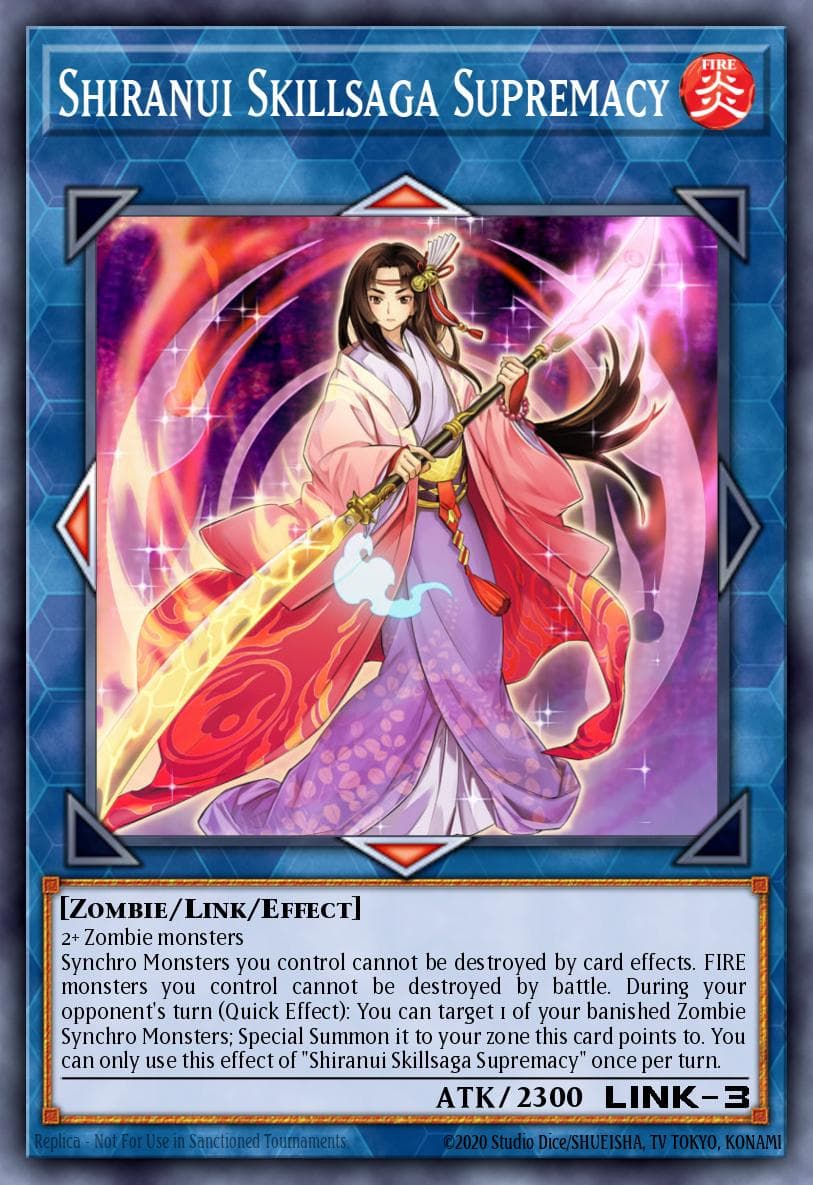 Shiranui Skillsaga Supremacy Savage Strike Special Edition card