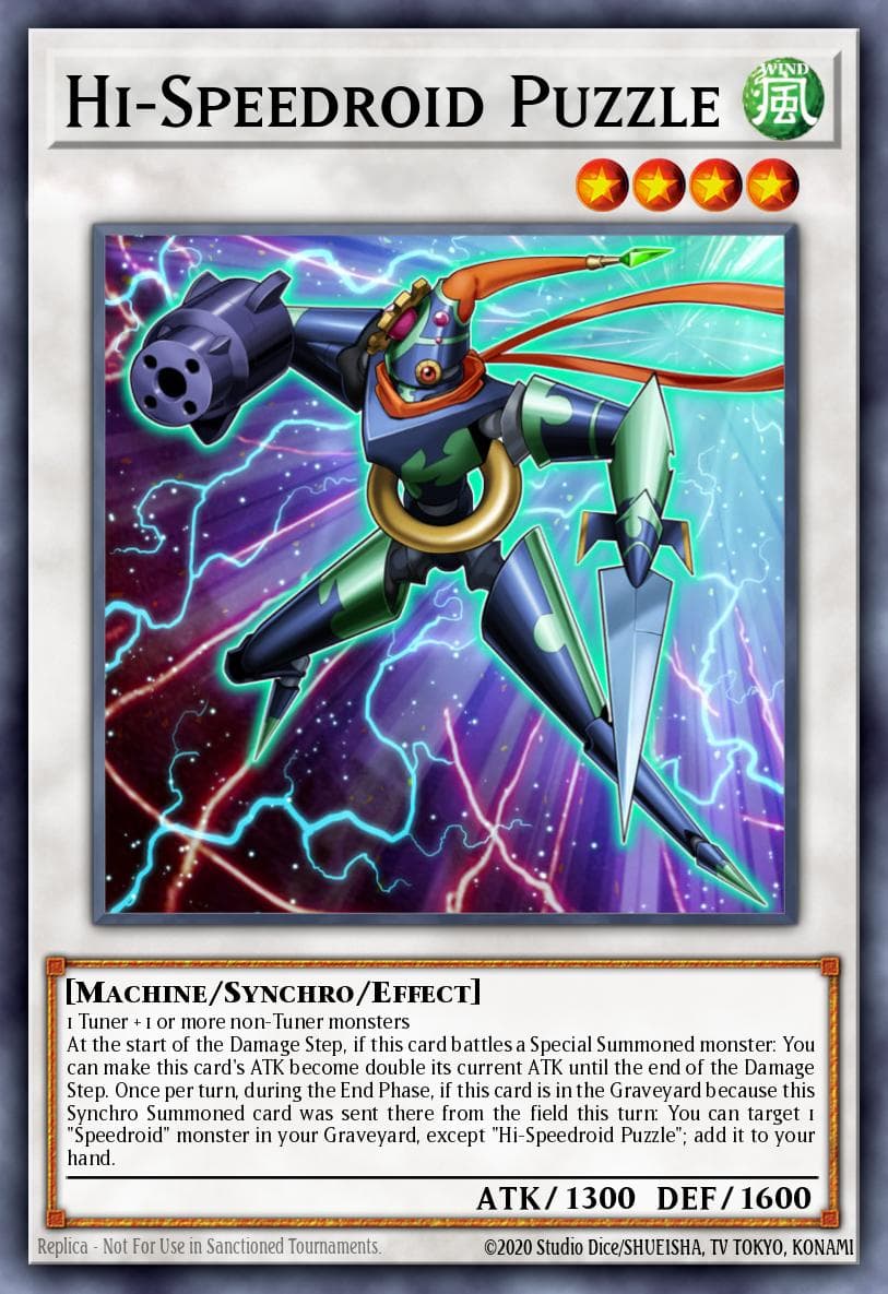 Hi-Speedroid Puzzle 2017 Mega-Tin Mega Pack card
