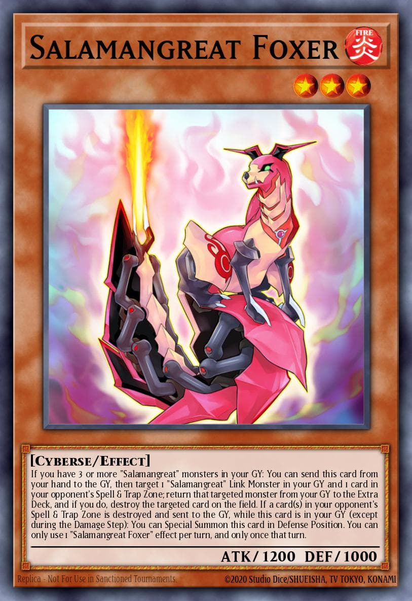 Salamangreat Foxer 2020 Tin of Lost Memories Mega Pack card