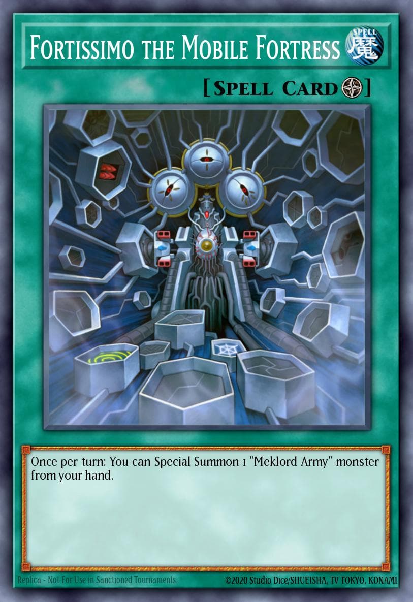 Fortissimo the Mobile Fortress Extreme Victory Sneak Peek Participation Card card