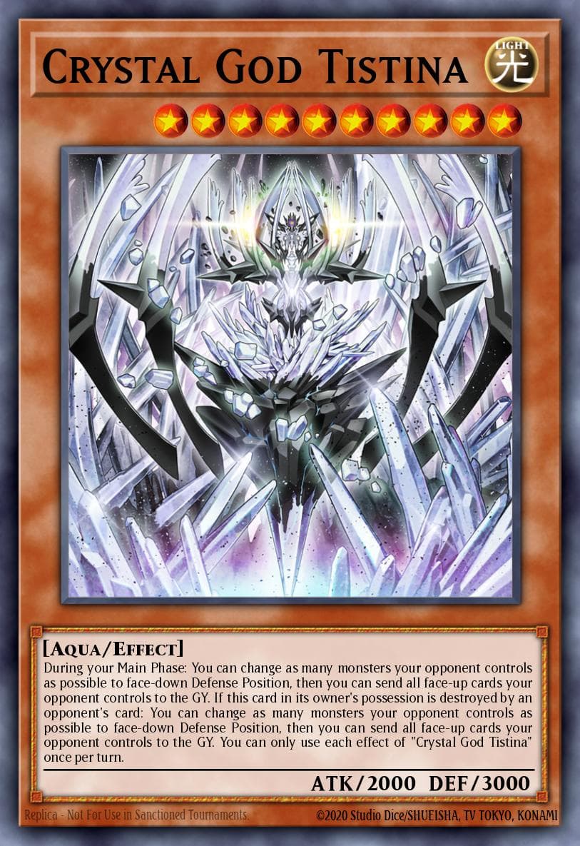 Crystal God Tistina Duelist Nexus card