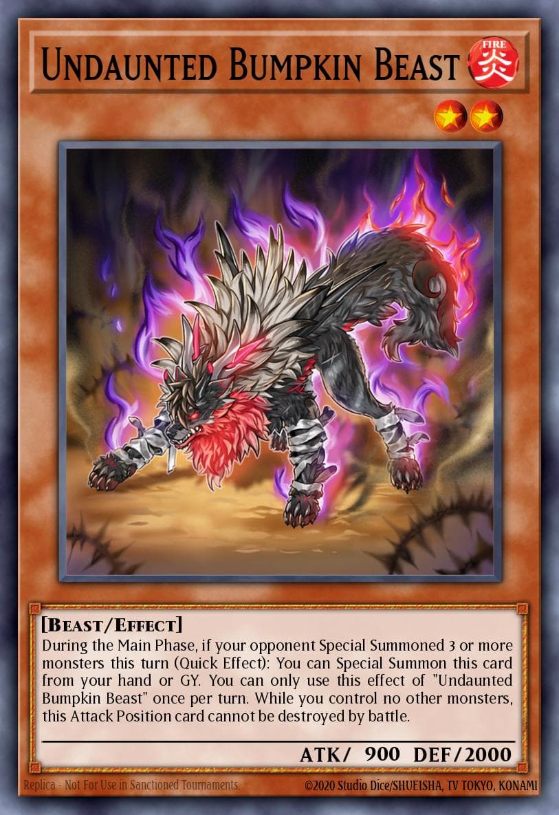 Undaunted Bumpkin Beast Burst of Destiny card