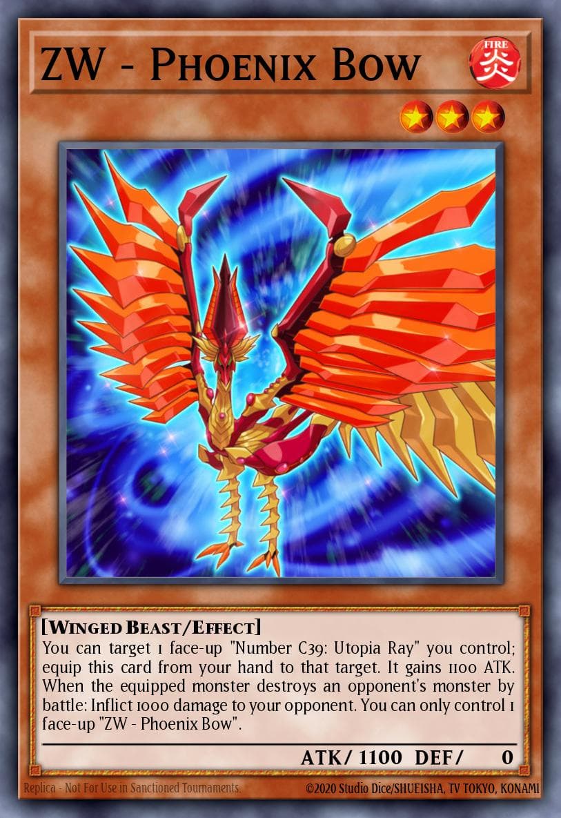 ZW - Phoenix Bow Return of the Duelist: Special Edition card