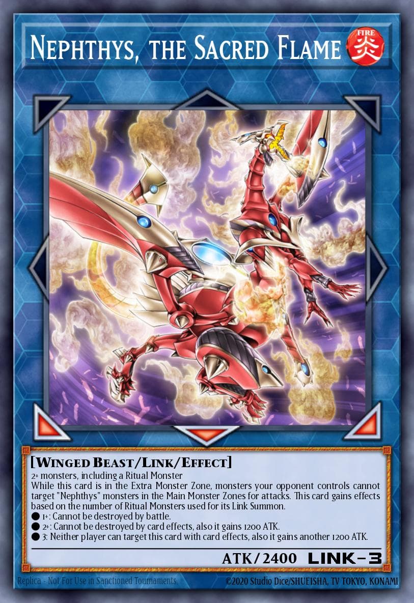 Nephthys, the Sacred Flame Hidden Summoners card