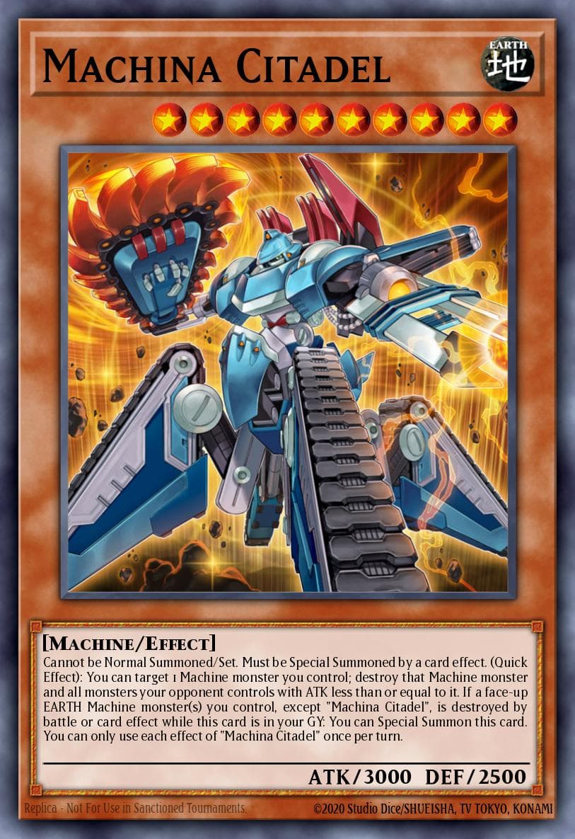 Machina Citadel Structure Deck: Mechanized Madness card