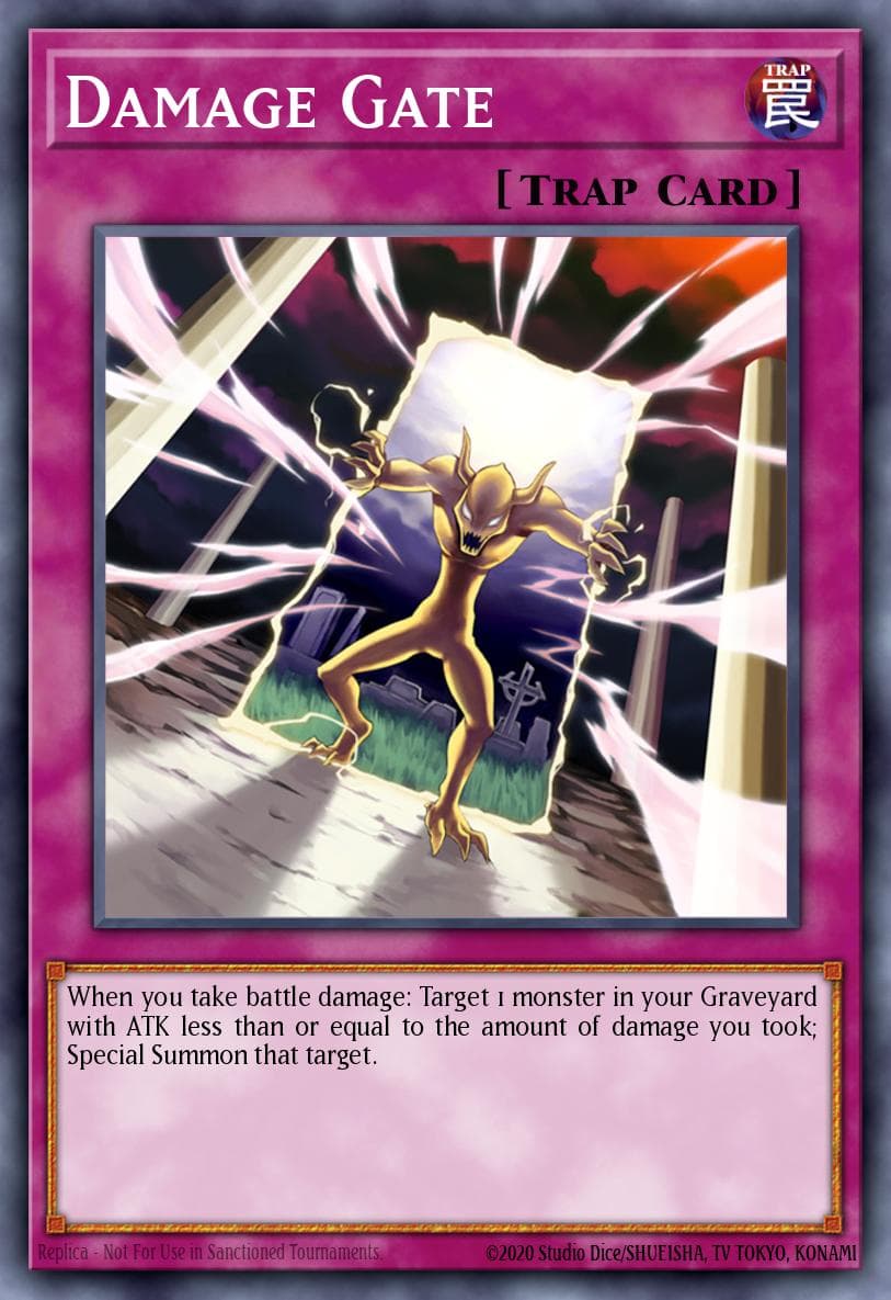 Damage Gate Starter Deck: Kaiba Reloaded card