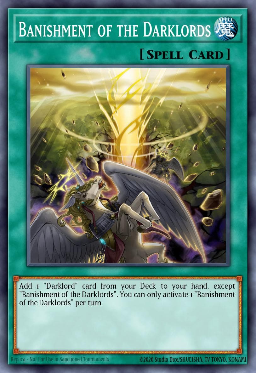 Banishment of the Darklords Battles of Legend: Relentless Revenge card