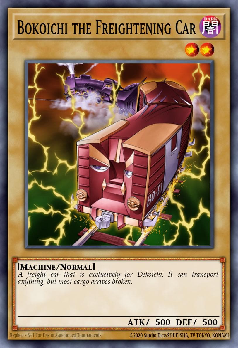 Bokoichi the Freightening Car Dark Revelation Volume 3 card