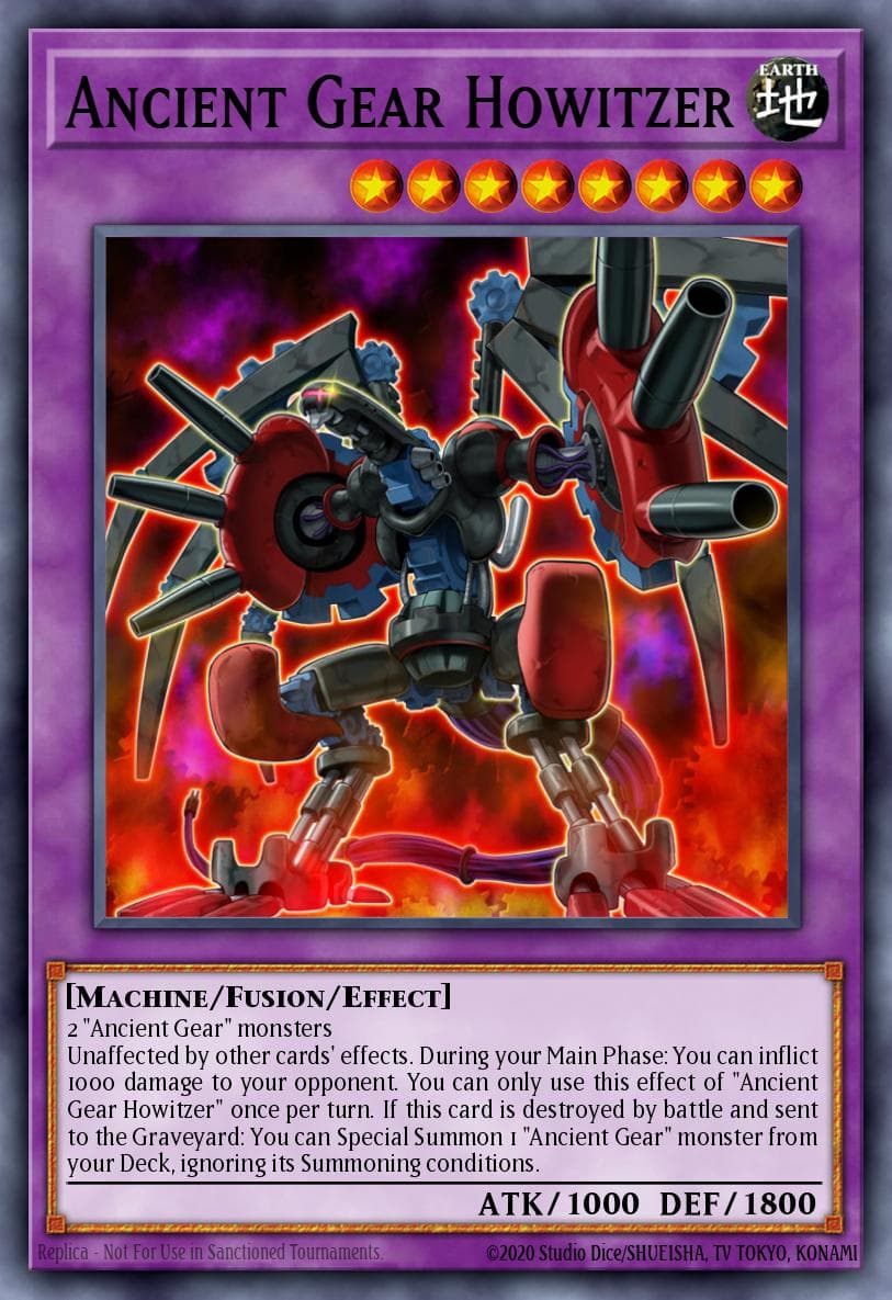 Ancient Gear Howitzer 2017 Mega-Tin Mega Pack card