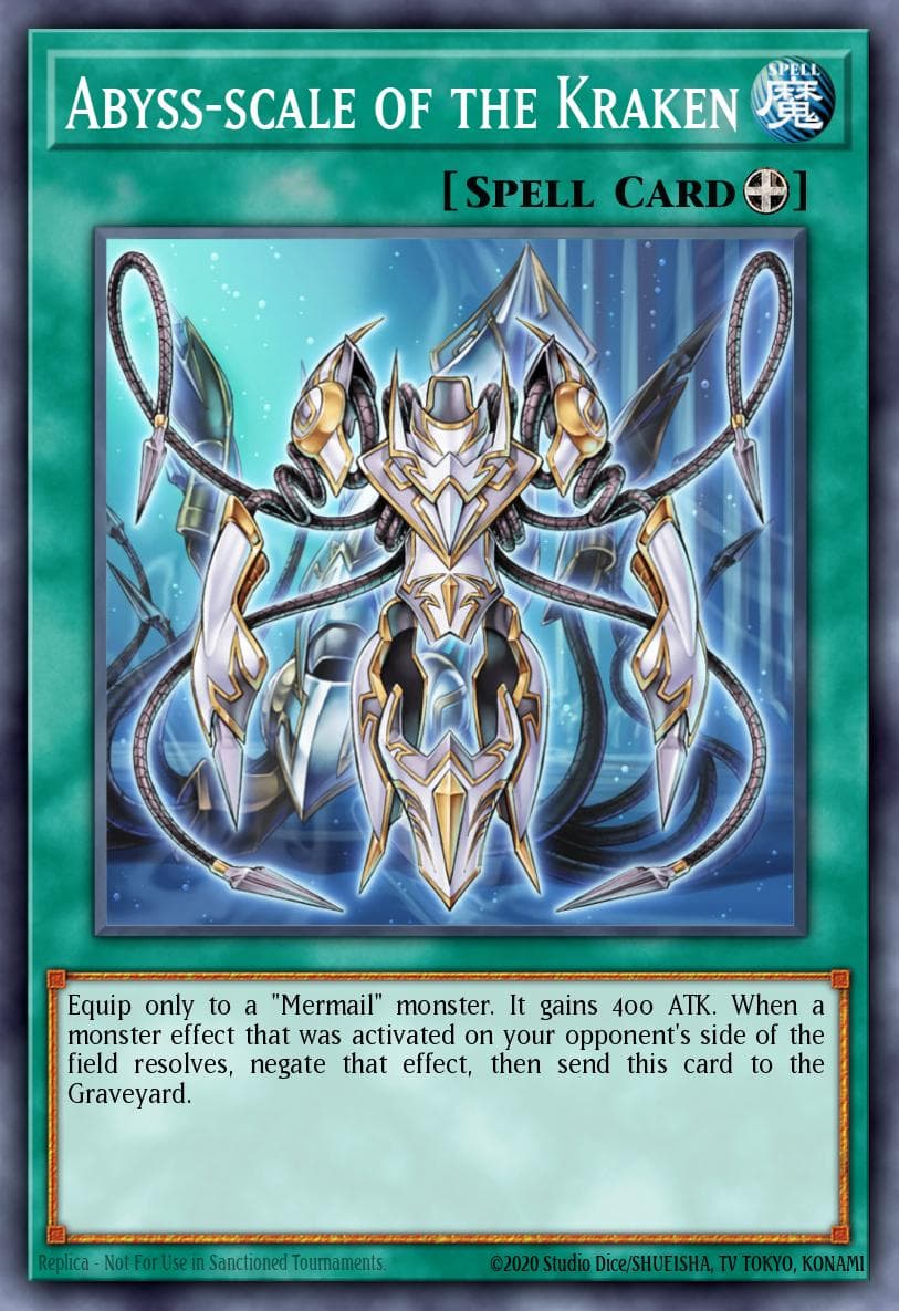 Abyss-scale of the Kraken Abyss Rising: Special Edition card