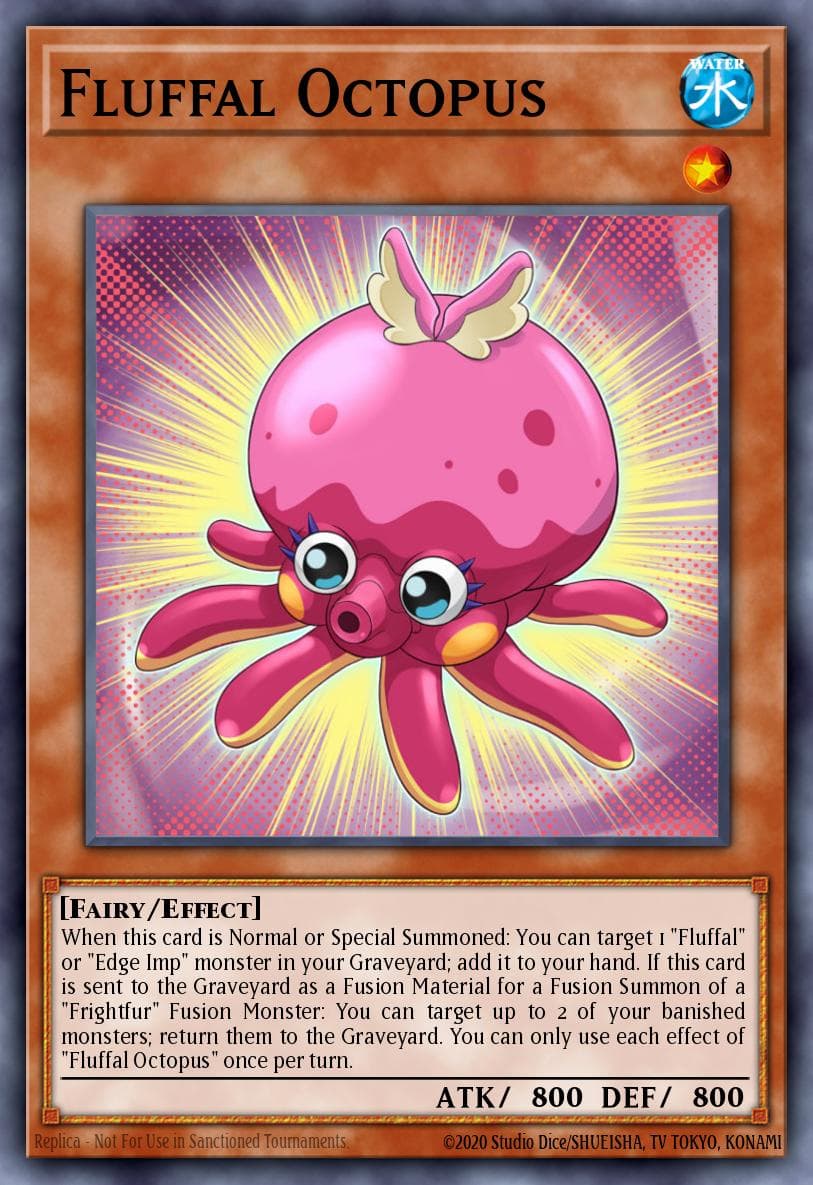 Fluffal Octopus Fusion Enforcers card