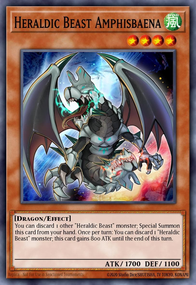 Heraldic Beast Amphisbaena OTS Tournament Pack 28 card