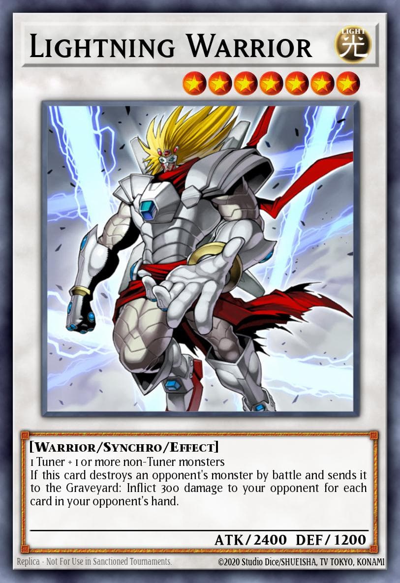 Lightning Warrior Weekly Shonen Jump September 2013 membership promotional card card