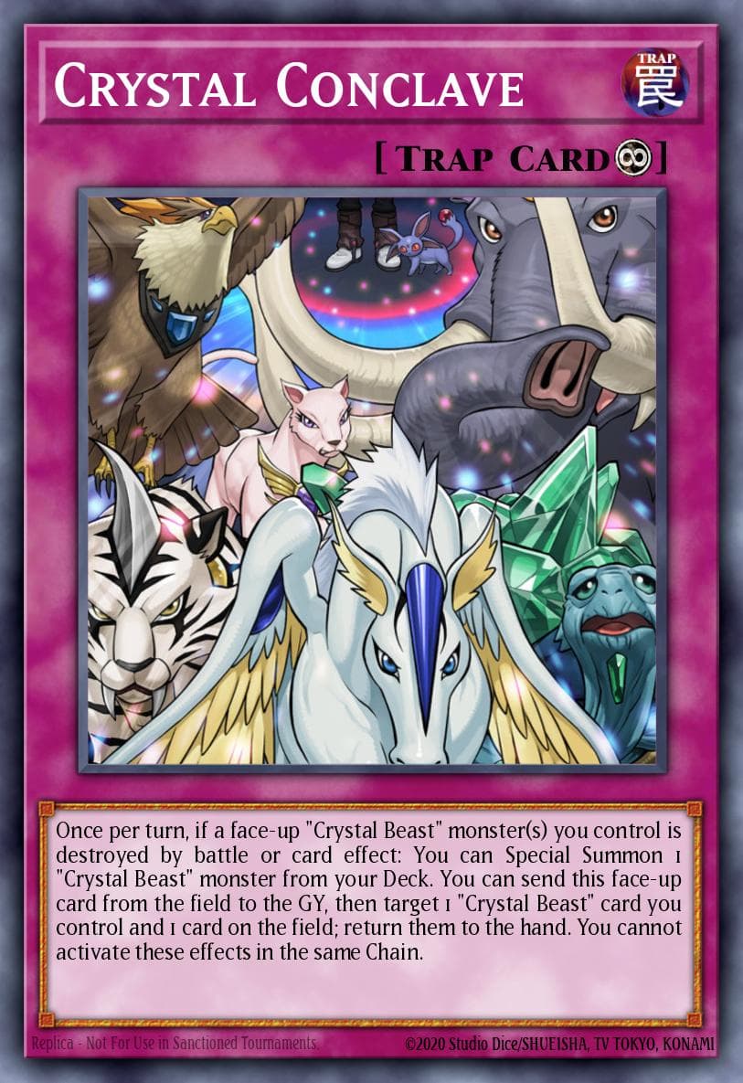 Crystal Conclave Structure Deck: Legend of the Crystal Beasts card