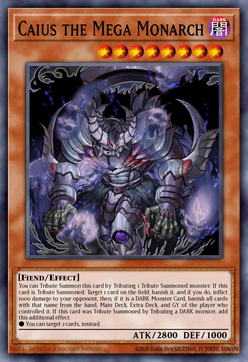 Caius the Mega Monarch 2015 Mega-Tin Mega Pack card